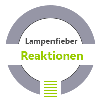 Lampenfieber - Reaktionen