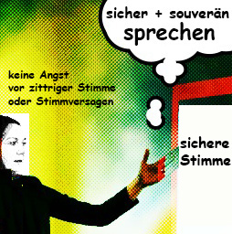 Lampenfieber Stimme