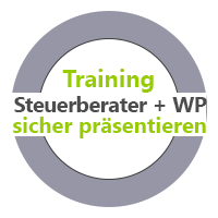 Präsentationstraining für Steuerberater und Wirtschaftsprüfer Coaching, Seminare, Workshops und firmeninterne Trainings sicher und souverän präsentieren für Steuerberater