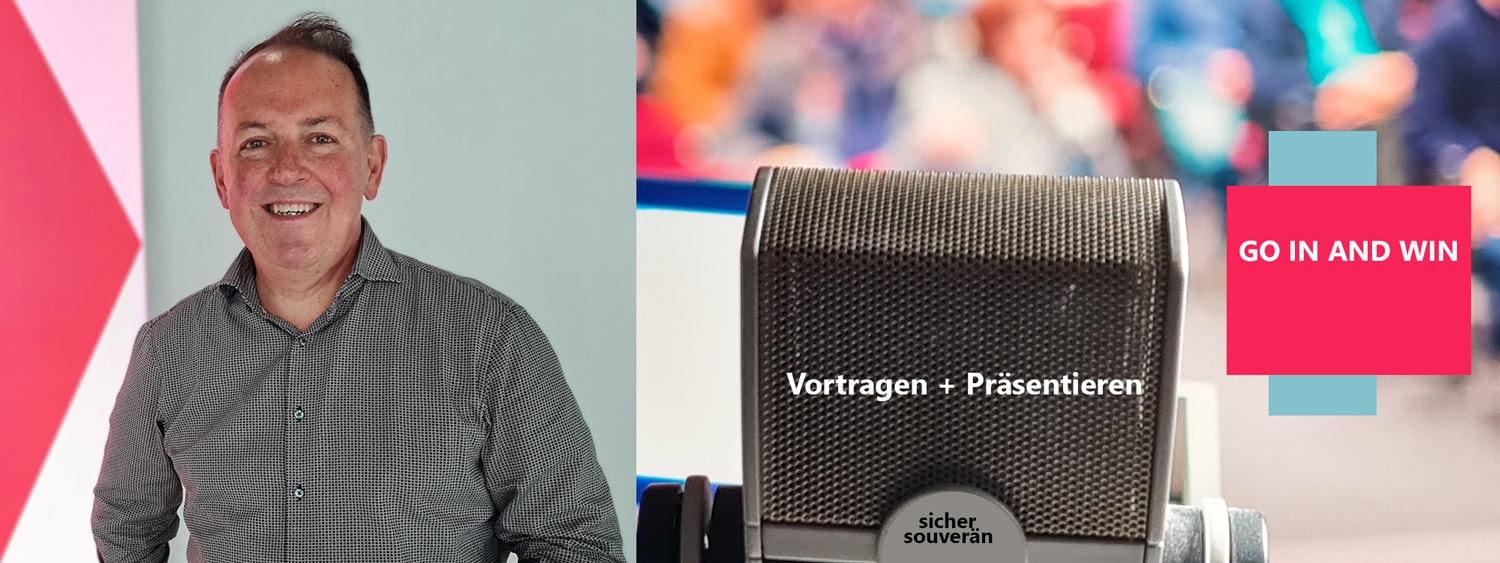 Go in and win vortragen und präsentieren Präsentationstraining