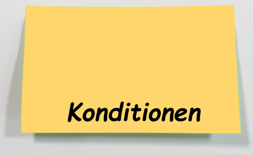 Seminare Konditionen - MTO-Consulting Dipl.-Psych. Jürgen Junker und Dipl.-Soziologin Isabella Junker