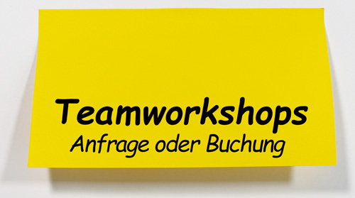 Anfrage oder Buchung Teamworkshop, Teamworkshops, Workshops für Arbeitsgruppen, Workshops für Abteilungen, Team Workshop, Mitarbeiter Workshops, Firmenworkshops, Workshops Unternehmen, Inhouse Workshops - MTO-Consulting Dipl.-Psych. Jürgen Junker und Dipl.-Soziologin Isabella Junker