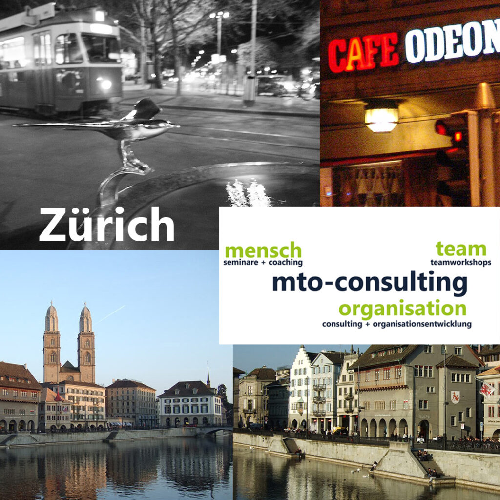 Seminare in Zürich und Coaching in Zürich sowie Seminare in der Schweiz auch firmenintern über 900 Firmenkunden - Seminare, Coaching Teamworkshops - Dipl.-Psych. Jürgen Junker - Dipl.-Soz. Isabella Junker MTO-Consulting Mensch Team Organisation