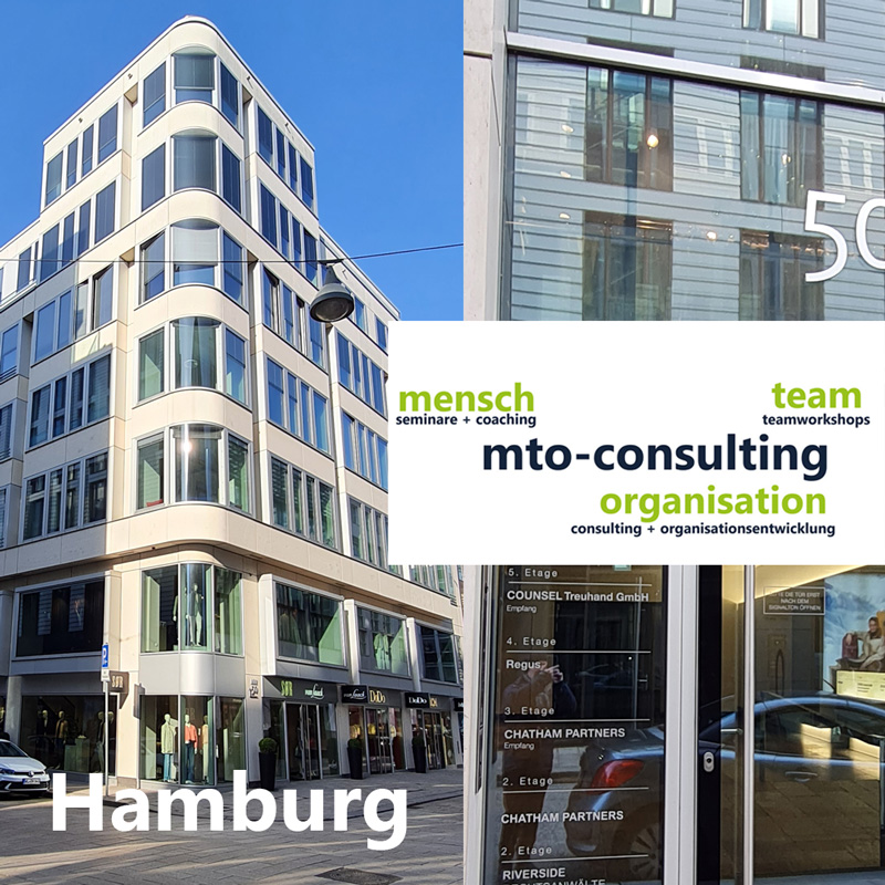 Seminare in Hamburg und Coaching in Hamburg sowie firmeninterne Seminare über 900 Firmenkunden - Seminare, Coaching Teamworkshops - Dipl.-Psych. Jürgen Junker - Dipl.-Soz. Isabella Junker MTO-Consulting Mensch Team Organisation