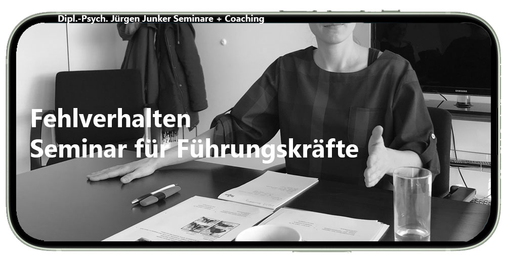 Fehlverhalten Seminar für Führungskräfte - das Yin und Yang der Führung - Führungstraining moderne Führung nach dem yin-yang Prinzip - Dipl.-Psych. Jürgen Junker MTO-Consulting